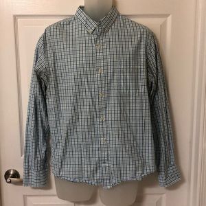 Izod Men’s Button Up - Slim Fit Large
